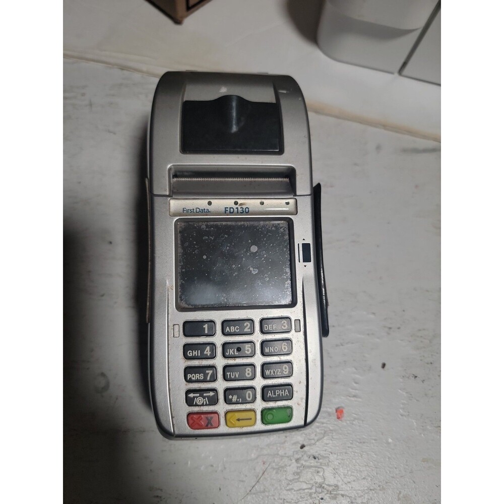 First Data FD130 Duo and FD-35 PIN Pad Credit Debit Card POS Terminal